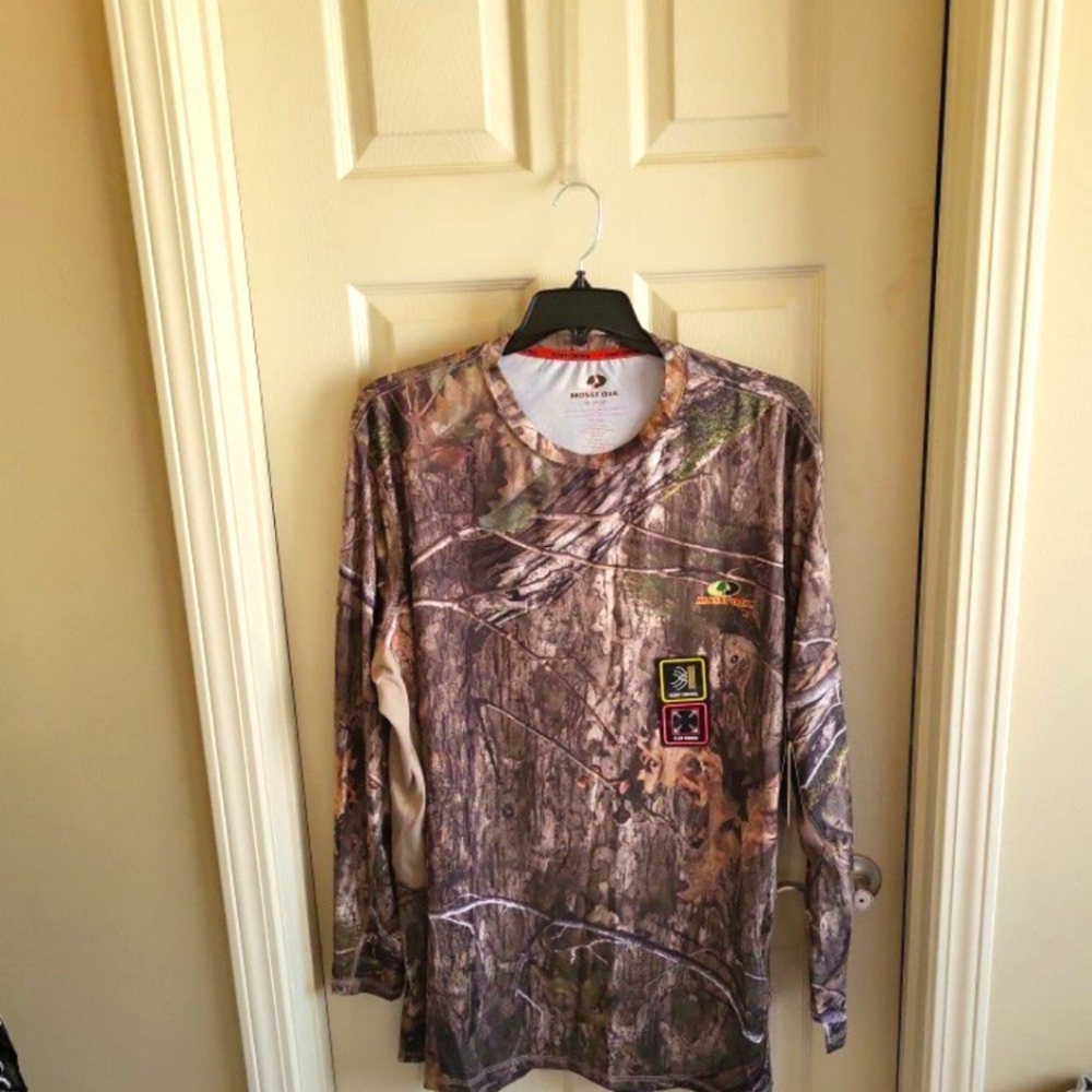 Mossy Oak men's long sleeve performance Tee, 3XL